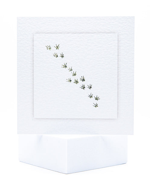 Animal Hospital Sympathy Card - Rodent Paws