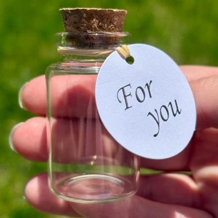 Pet Memorial Glass Bottles