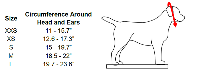 Mesh Muzzle for Brachycephalic Breeds