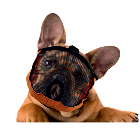 Mesh Muzzle for Brachycephalic Breeds