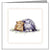 Animal Hospital Sympathy Card - Rabbit and Guinea Pig