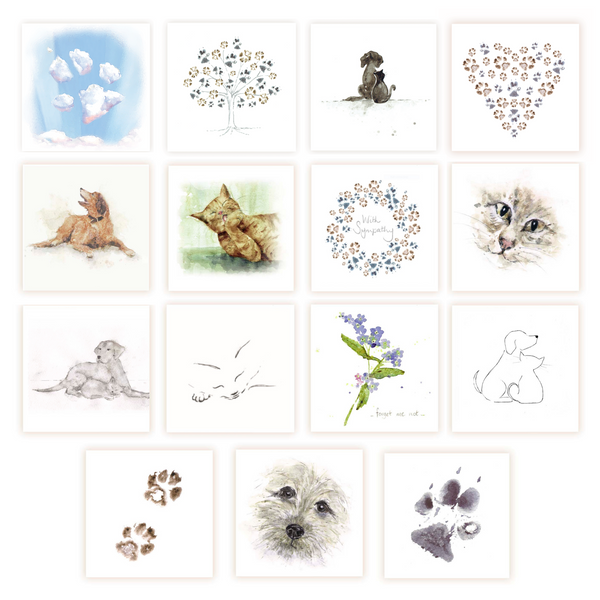 Veterinary sympathy cards