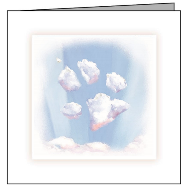 Animal Hospital Sympathy Card - Sky Paw