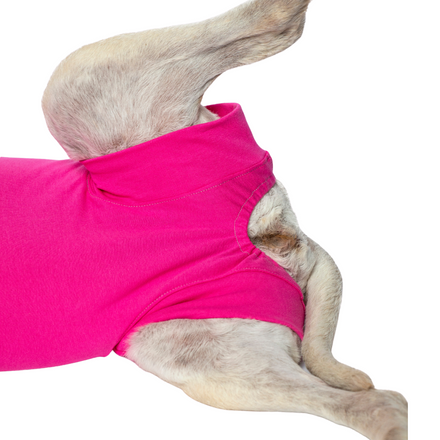 dog recovery suit pink urination