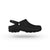 medical clog solid black