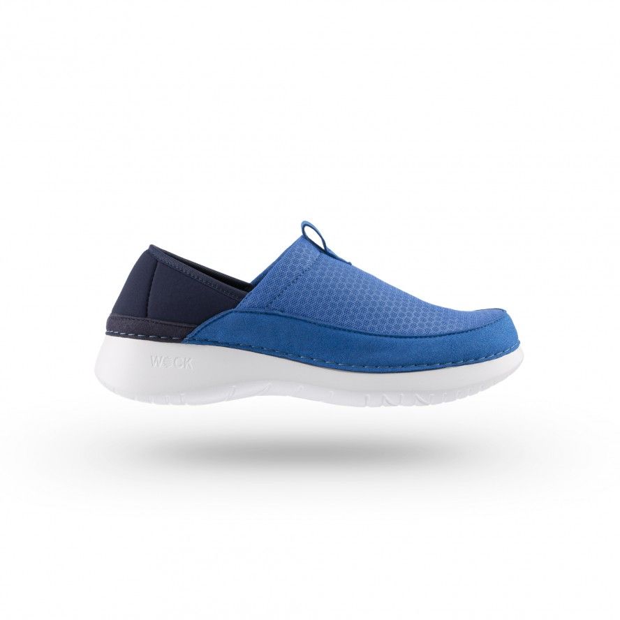 blue medical shoe dental