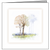 Animal Hospital Sympathy Card - Winter Trees