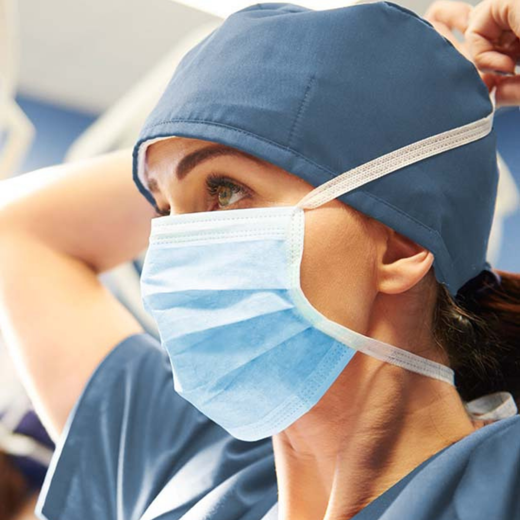 ASTM Level 3 Surgical Mask with Tie Straps (Made in Canada)
